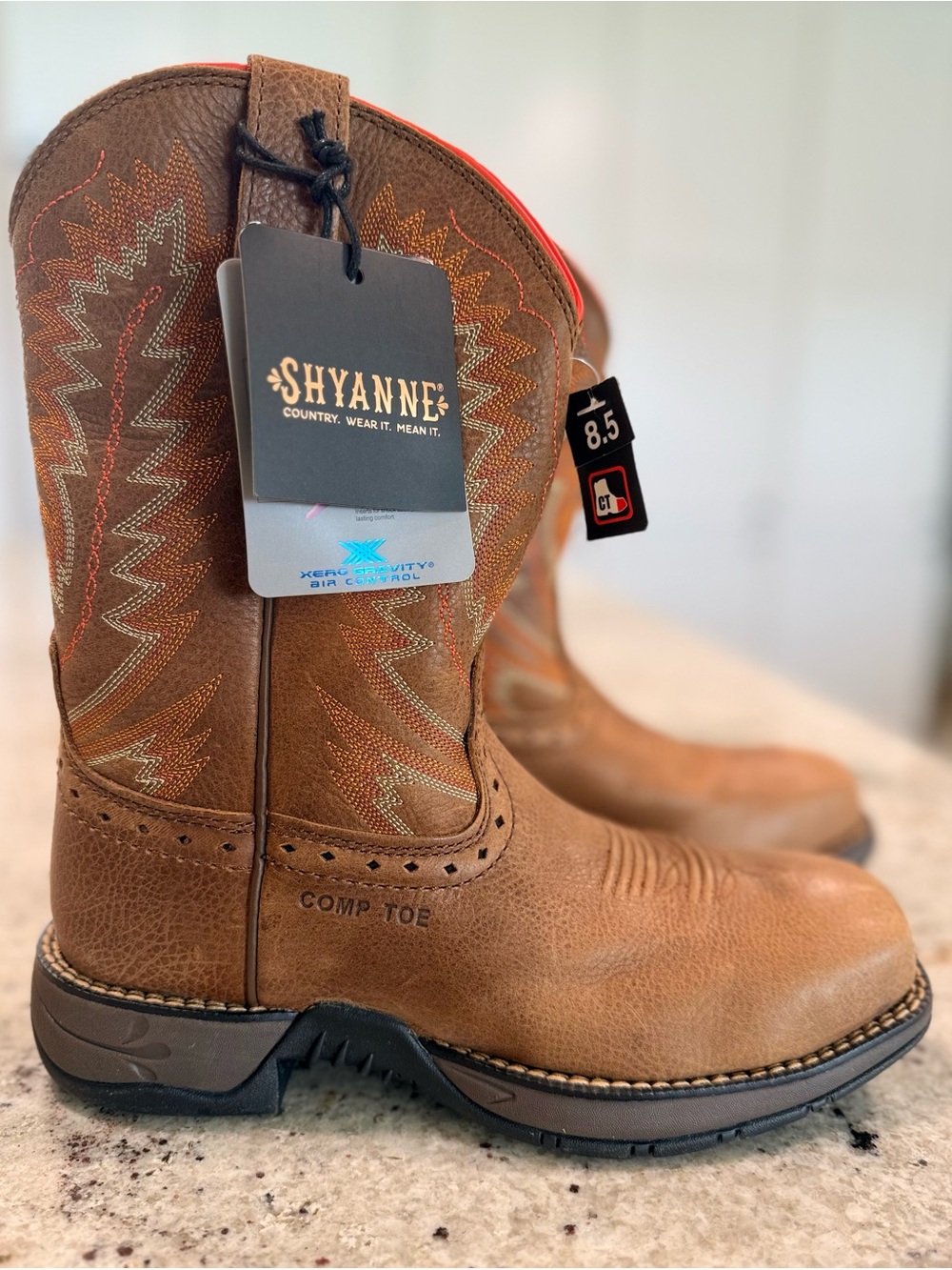 SHYANNE WOMEN'S DRIFTING WESTERN WORK BOOTS - COMPOSITE TOE